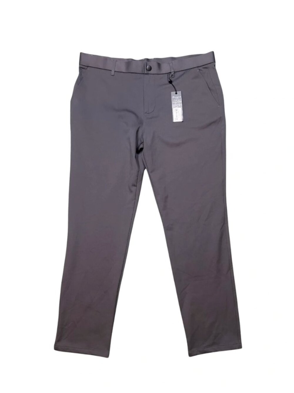 Greyson Gray Joggers Solid Chino Pants MFA22B03 NWT 38x32